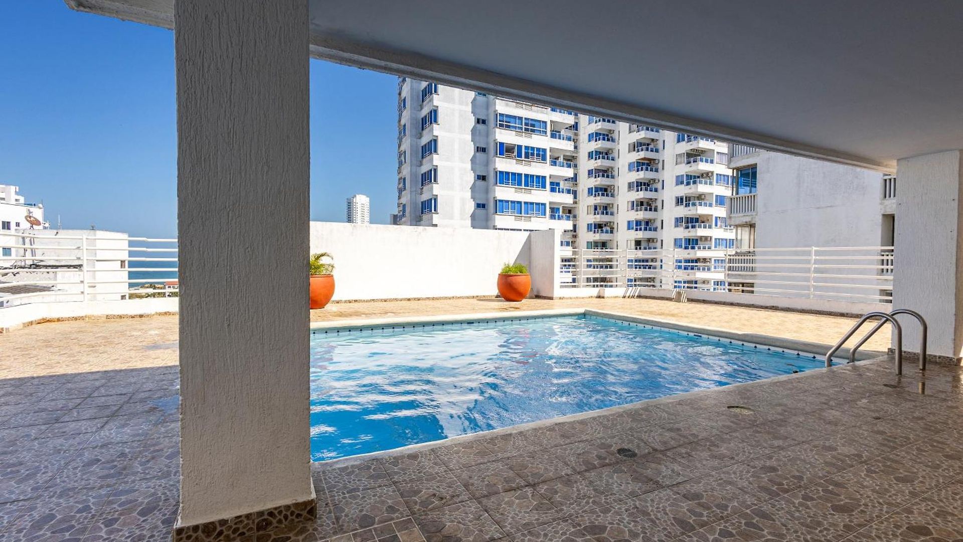 Caribbean Paradise - Con Salida Directa A La Playa Apartamento Cartagena