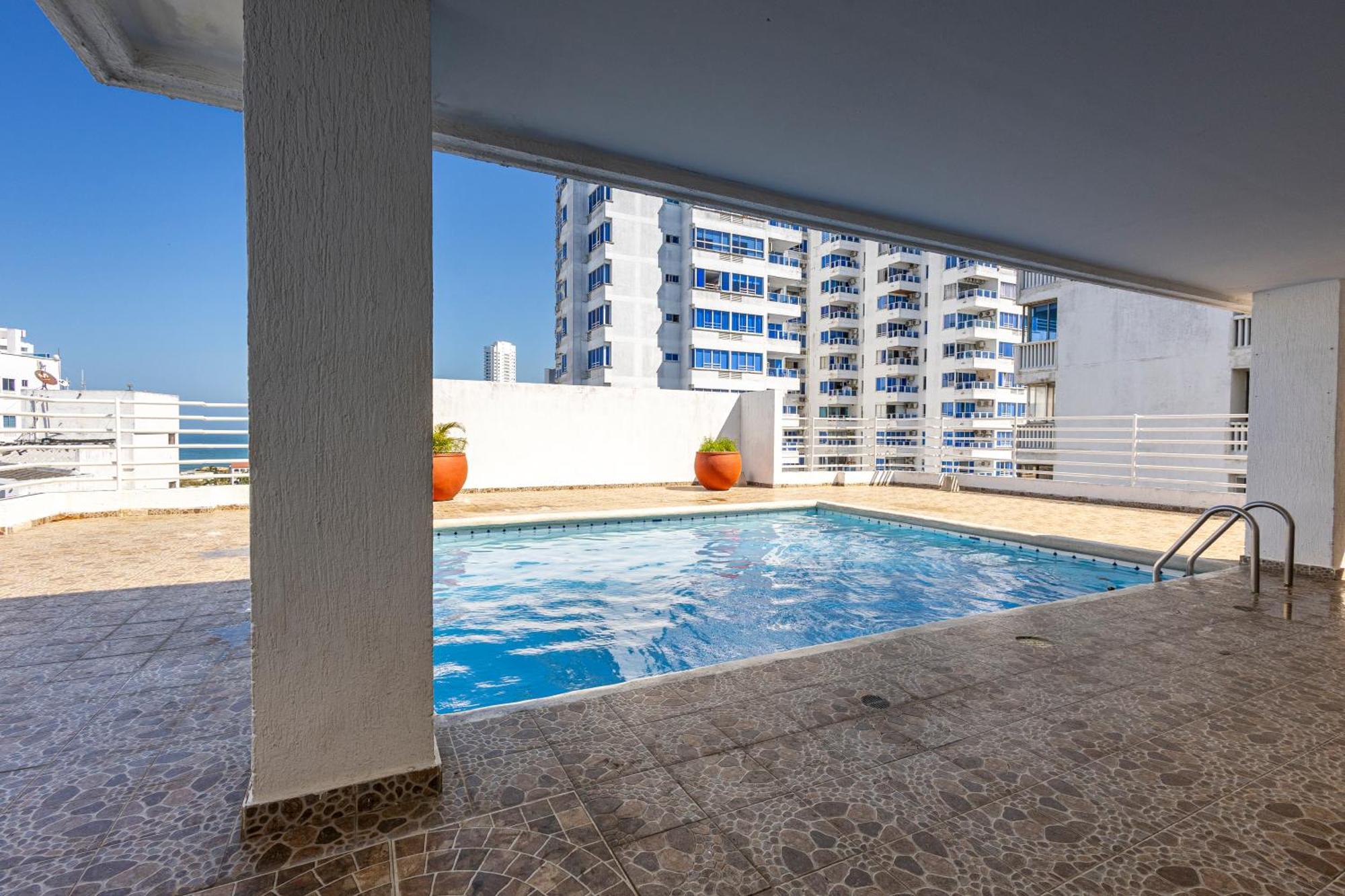 Caribbean Paradise - Con Salida Directa A La Playa Apartamento Cartagena