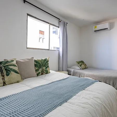 Apartment Caribbean Paradise - Con Salida Directa A La Playa Cartagena