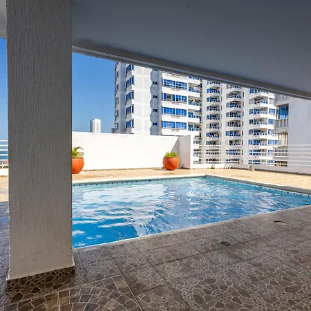 Caribbean Paradise - Con Salida Directa A La Playa Apartment Cartagena